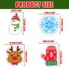 MEAKTSMI Christmas-Themed Scrubber for Holiday Fun and Practical Cleaning in the Kitchen or Bathroom view 4