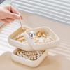 Uonguon Desk Jewelry Organizer, 360° Rotating Storage Box view 3