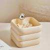 Uonguon Desk Jewelry Organizer, 360° Rotating Storage Box view 4