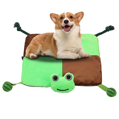 Dog Snuffle Mat, Colorful Bunny Feeding Pad, Interactive Slow Feeder