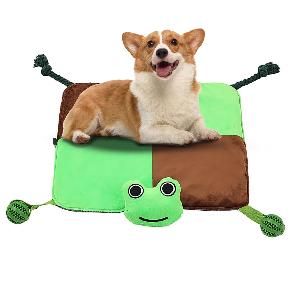 Dog Snuffle Mat, Colorful Bunny Feeding Pad, Interactive Slow Feeder