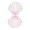 Beavorty 2-Piece Acrylic Shell-Shaped Eyelash Extension Tray Set view 1