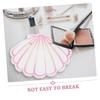Beavorty 2-Piece Acrylic Shell-Shaped Eyelash Extension Tray Set view 3