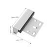 Silver Aluminum Alloy Door Reinforcement Lock view 2