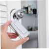Silver Aluminum Alloy Door Reinforcement Lock view 4