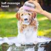 Pet Grooming Tool, Dematting Comb for Dogs, Spaceship-Shaped Silicone Brush view 2
