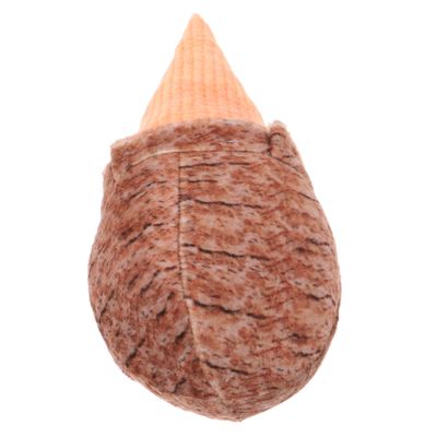 GANAZONO Squeaky Puppy Toy - Ice Cream Cone Shape