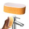 Double-Sided Scrub Sponge, Honeycomb Exfoliating Cloth, Large Kitchen Sponge Block view 1