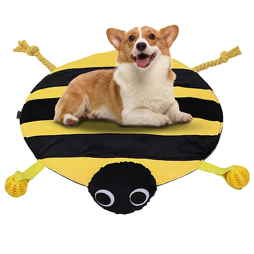 Interactive Colorful Rabbit Snuffle Mat for Dogs