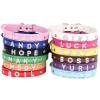 Suiecuor Personalized Leather Dog Collar with Rhinestone Name view 1