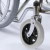 Happyyami Replacement Wheels, 8 mm Hole Diameter, Easy Installation, 2-Pack, Plastic, High Load Capacity, for Wheelchairs and Shopping Carts view 3
