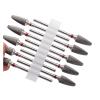 LZZYFPX 10-Piece Carbide Manicure Drill Bit Set (A11D-10PC) view 1