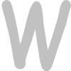 Kleckerliese Letter Sticker W, 50 cm, Single, Satin-Matte, Gray view 1