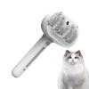 Pet Grooming Brush with Built-In Spray, Detangling Comb and Hair Removal Tool view 1