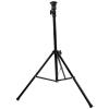 Happyyami Adjustable Tripod Stand for Hairdressing Training Heads, Black view 1