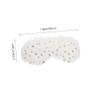 FOMIYES 4 Sets Plush Sleep Eye Masks for Dry Eyes, Heated Gel Masks, White, 3 Pieces × 4 view 2