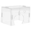 Kisangel Transparent Acrylic Hideout with Removable Design for Small Animals view 1