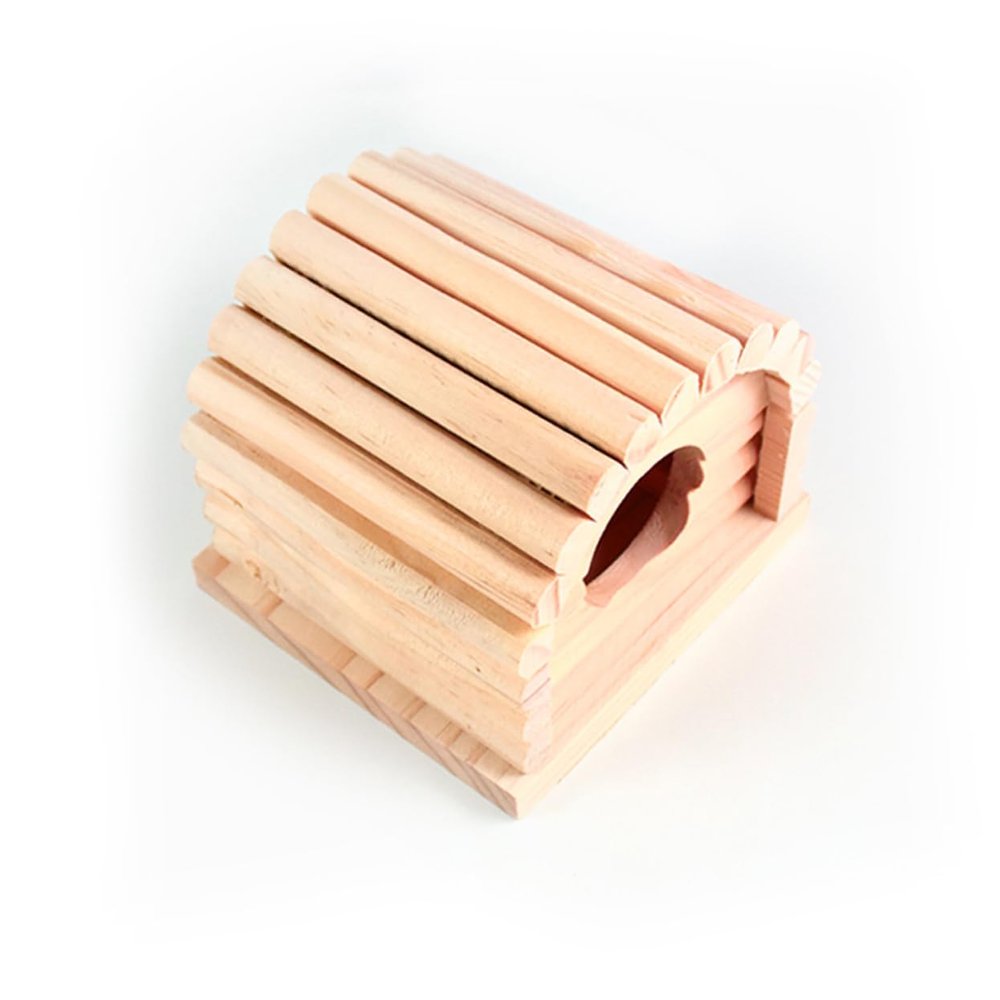 GRIRIW Hamster House with Round Entrance