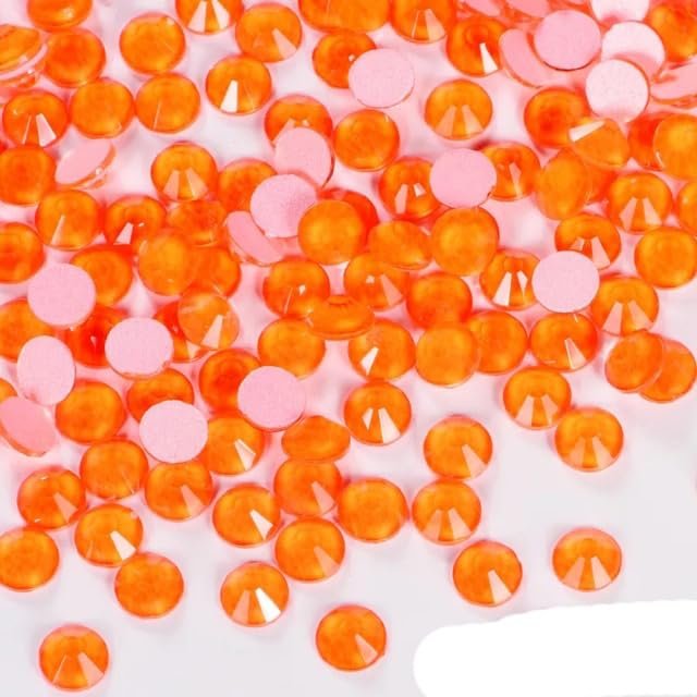 SS6–30 Glitter Neon Rhinestones, UV-Glow Crystals for Nail Art, Nail Charms, Neon, SS20–1,440 Pieces, Hyacinth, Neon, SS12–1,440 Pieces