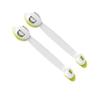 Child Safety Locks, 2-Pack, Green ABS, Double-Button view 1