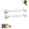 Child Safety Locks, 2-Pack, Green ABS, Double-Button view 3