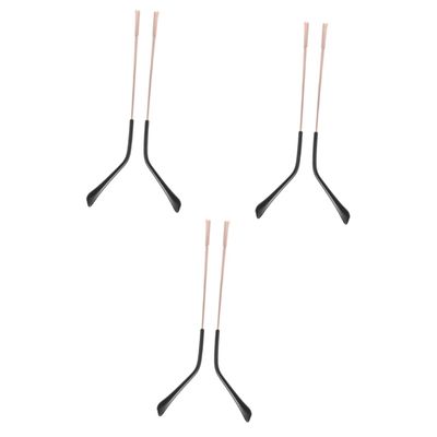 Healeved 3-Pair Replacement Eyeglass Temples