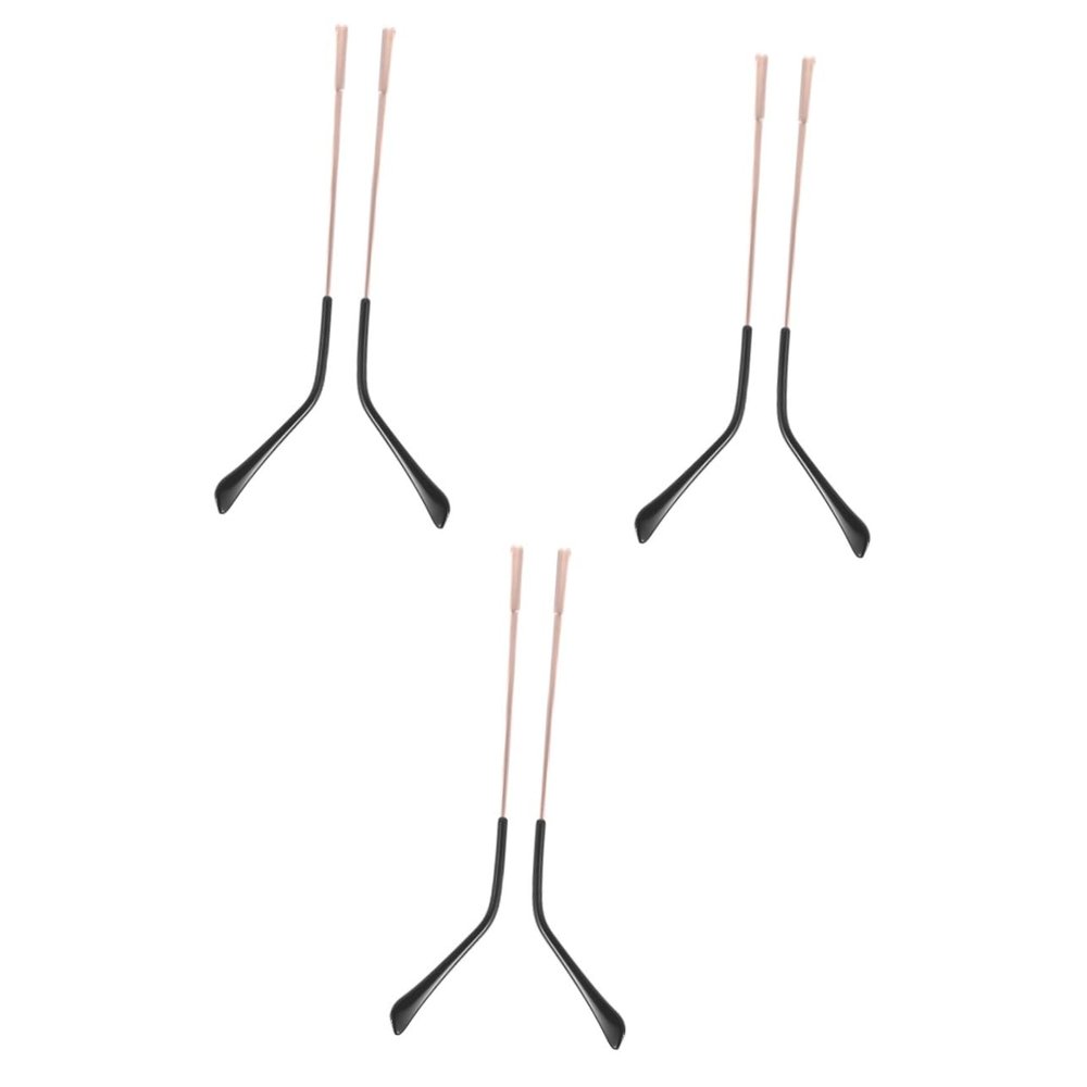Healeved 3-Pair Replacement Eyeglass Temples