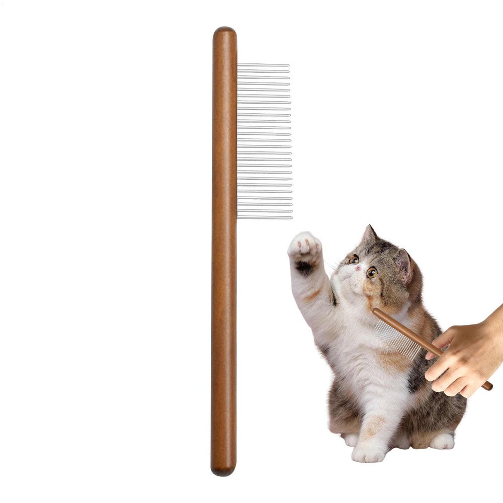 Pet Dematting Comb, Dog Shedding Comb and Puppy Knot Remover