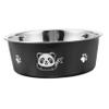 BUGUUYO Stainless Steel Cat Bowl, Reusable Round Pet Food Bowl view 1