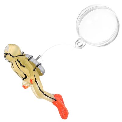 ERINGOGO Resin Diver Fish Tank Decoration