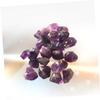 SOLUSTRE Natural Purple Amethyst Crystal Stones, 200 g, Irregular view 2
