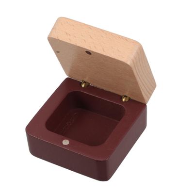 First Tooth Holder, Square Vintage Keepsake Box
