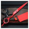 CWCQGH 6-Inch Hair Cutting Scissors, Rotating Barber Scissors, Thinning Shears, Flat Shears, Haircutting Set, White view 3