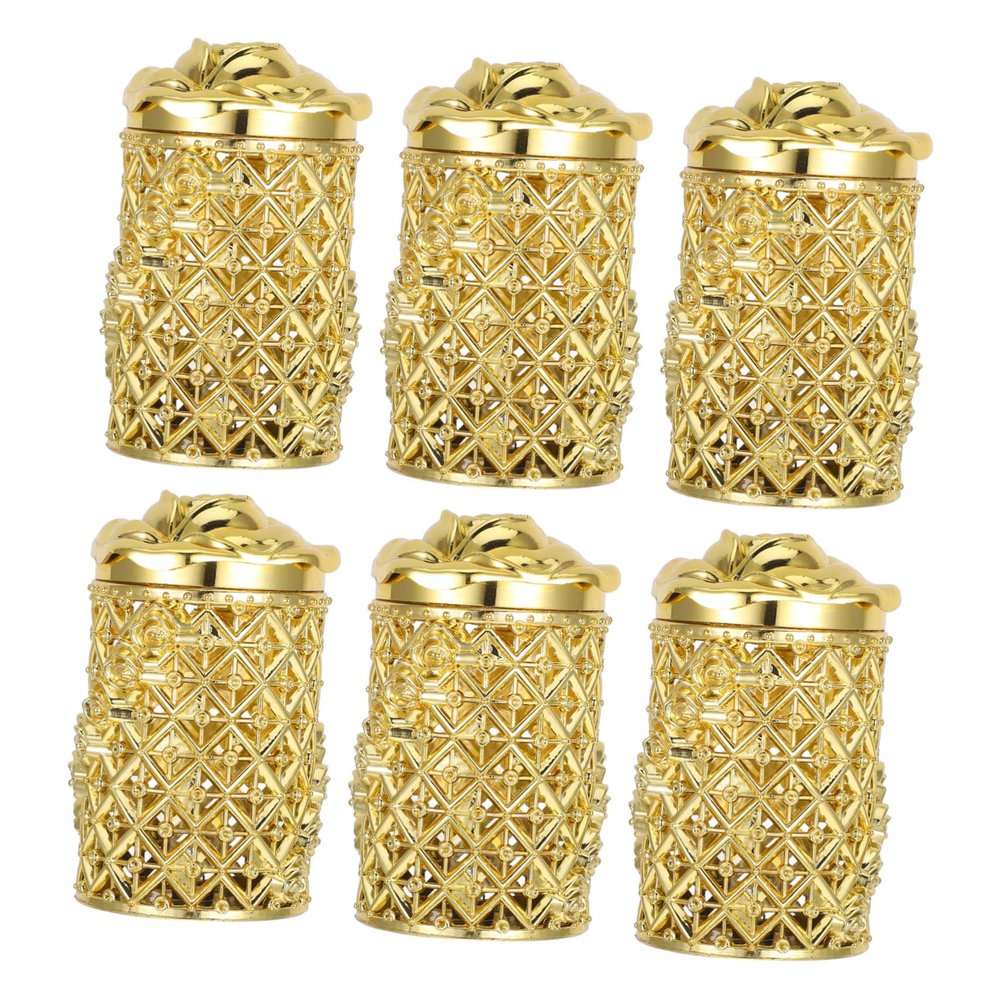 HOMOCONO Rose-Shaped Candy Boxes, Set of 6
