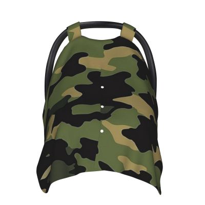 Soft Camouflage Baby Seat Cover for Girls and Boys