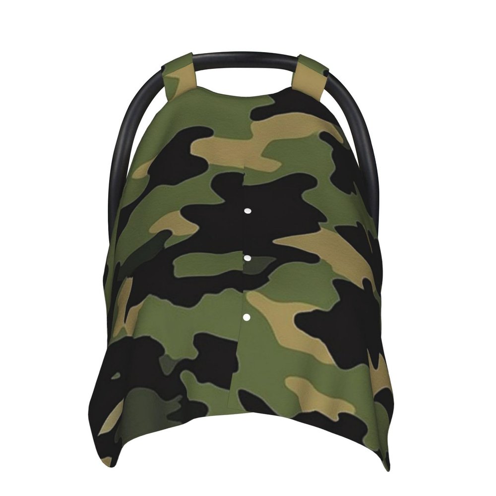 Soft Camouflage Baby Seat Cover for Girls and Boys