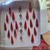 KULIA Red Bindi Stickers, 12 Packs view 2