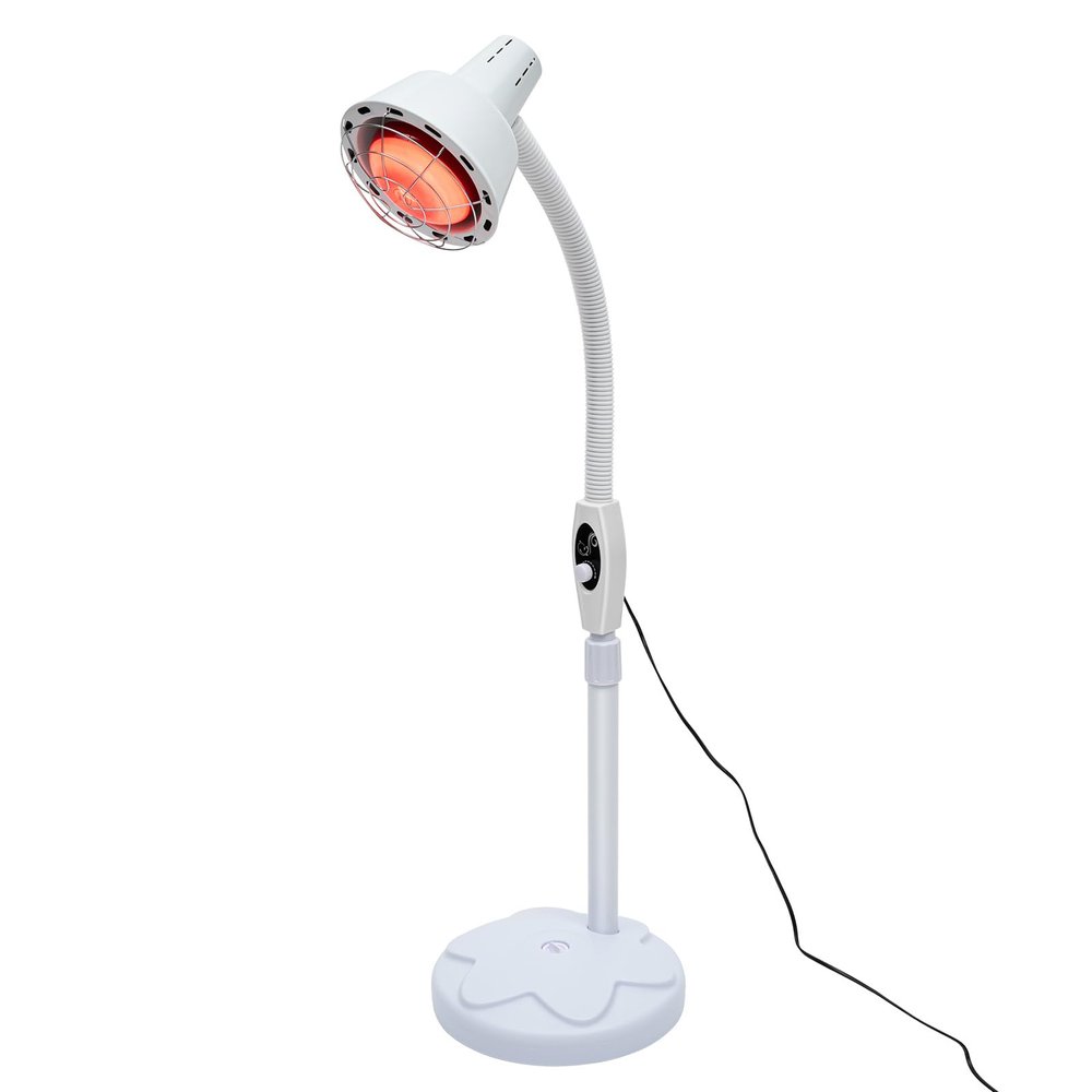 Mermajestic Red Light Therapy Lamp, Nano Facial Red Light Heat Lamp with Adjustable Angle and Clip for Face, Muscles, and Back