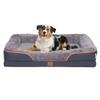 Warenhammer Orthopedic Dog Bed, Luxury Plush Sofa with Removable Cover, Gray (L) 71 x 58 x 16 cm view 1