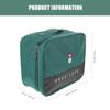 Green First Aid Bag with Multiple Compartments, Portable view 2