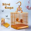 WxuuLTGJR Vintage Bird Cage, Portable Hanging Bird Carrier view 2