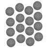 VINTORKY Round Plastic Drainage Hole Mesh for Flower Pots, 100 Pieces, Black view 1