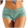 PINTUTU Sexy Open-Crotch Lace Thong for Women view 1