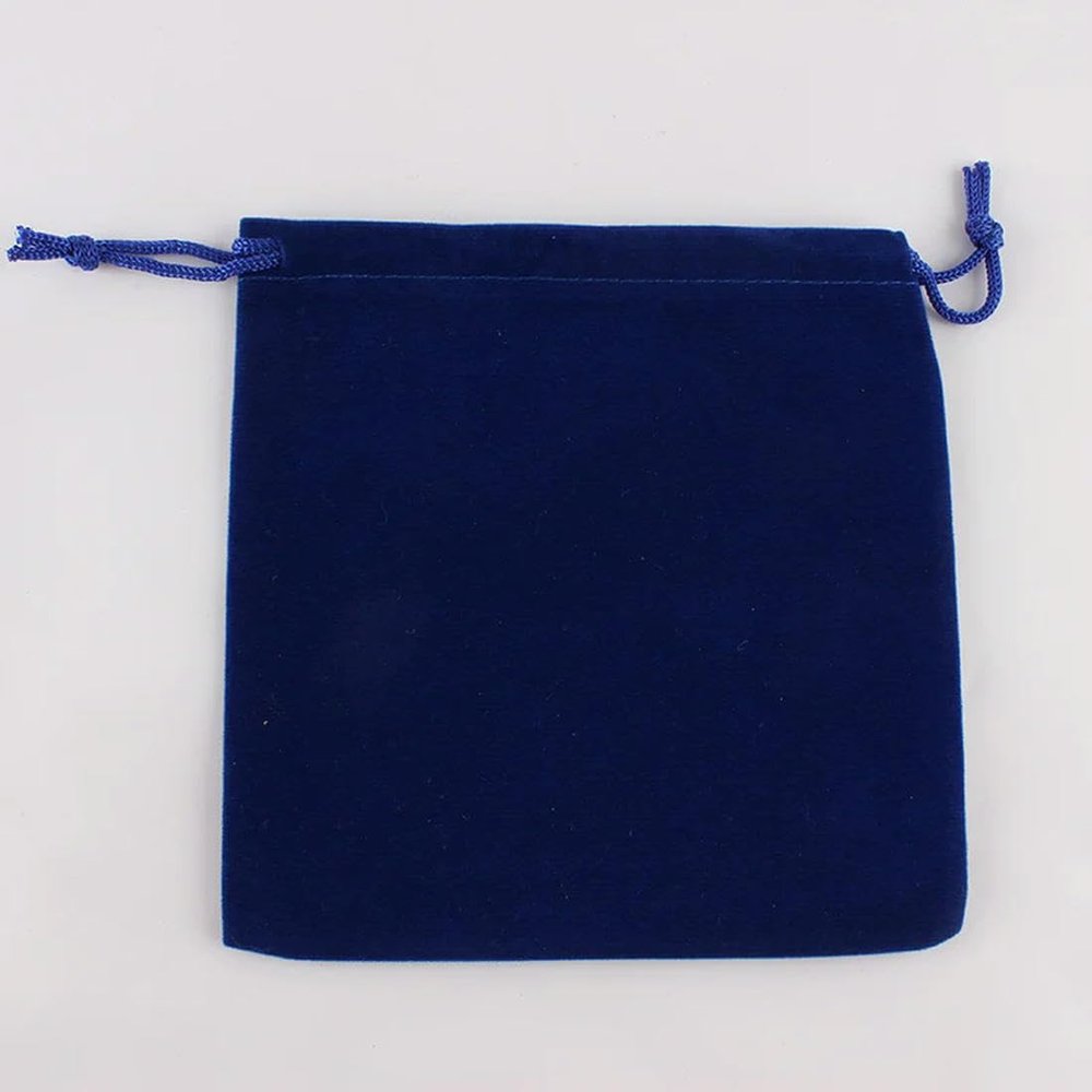 QQLady 50-Piece Velvet Drawstring Jewelry Bags, Soft Fabric Gift Pouches