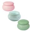 3-Piece Empty Ceramic Containers for Lip Gloss and Blush view 1