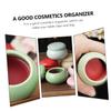 3-Piece Empty Ceramic Containers for Lip Gloss and Blush view 3