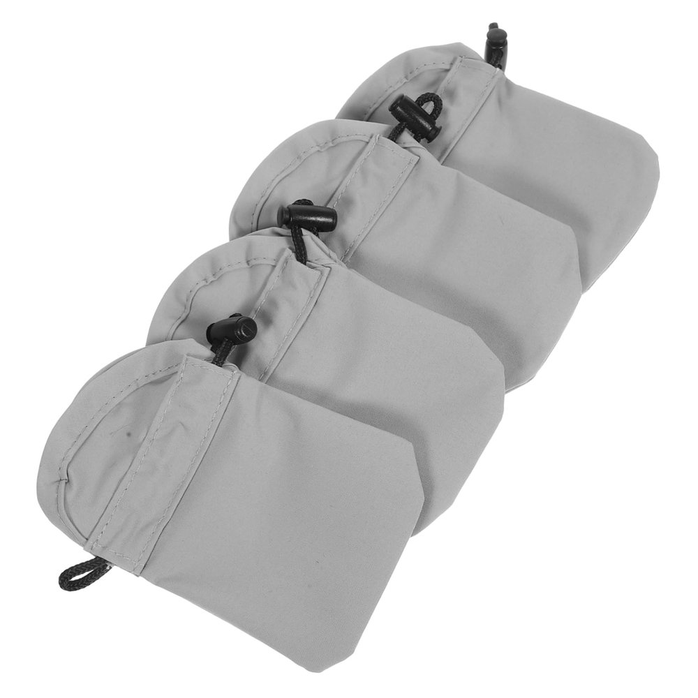 Sosoport 4-Piece Nylon Protective Gloves for Cats, Paw Protection for Bathing and Grooming