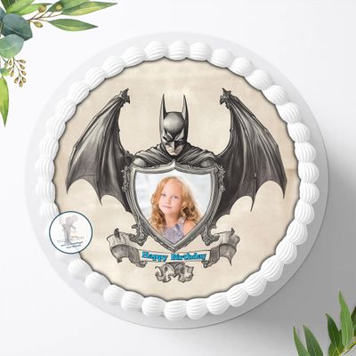 Personalized 20 cm Fondant Cake Topper with Your Photo