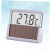 Happyyami Transparent Solar LED Digital Aquarium Thermometer, Mini Water Temperature Meter for Aquariums and Fish Tanks view 4