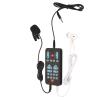 Portable Handheld Voice Changer with 8 Sound Effects, ABS, Black view 3
